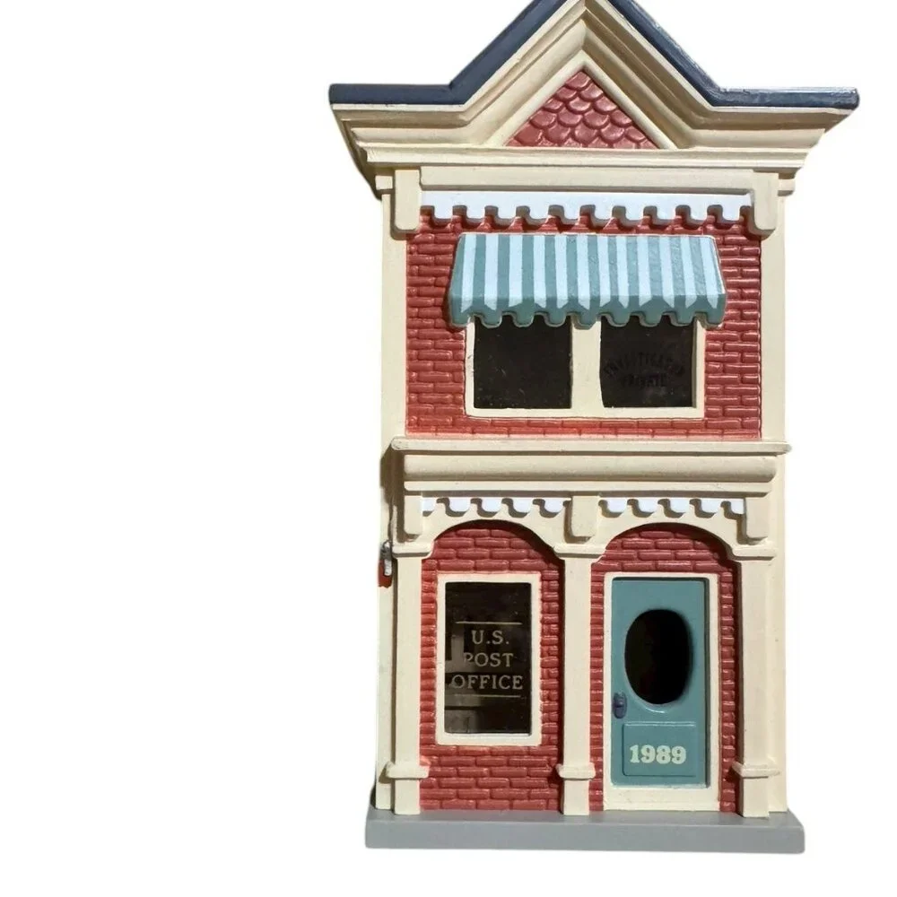 1989 Hallmark US Post Office House 6th Nostalgic House and‎ Shops Ornament